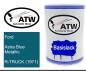 Preview: Ford, Astra Blue Metallic, R-TRUCK (1971): 500ml Lackdose, von ATW Autoteile West.